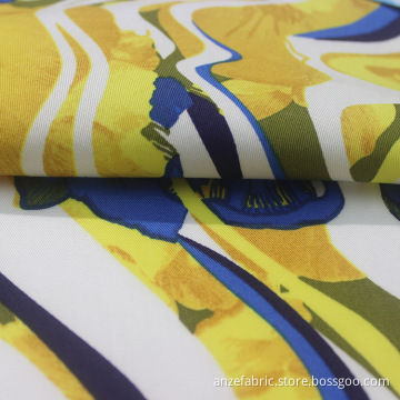 gewebter Digitaldruckstoff 100% Tencel Twill Stoff